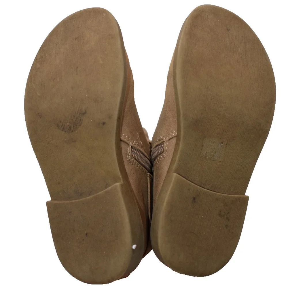 BLOWFISH MALIBU Kingsley Tall Fall Tan Steampunk Western Boots -- Youth Girls 11